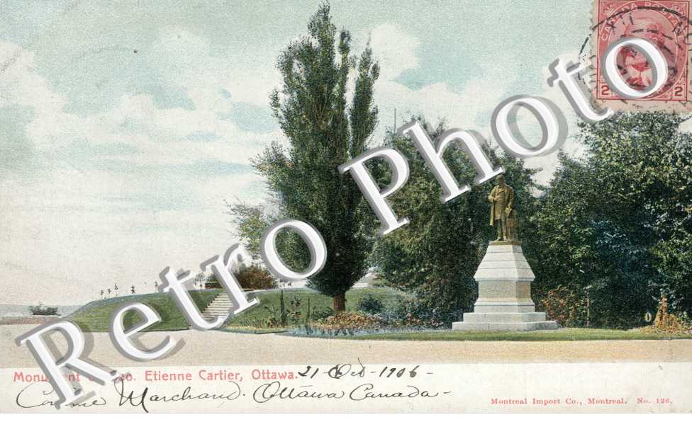 Monument of Geo. Etienne Cartier