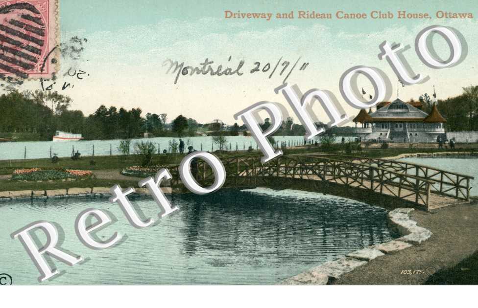 Drive<ay and Rideau Canoe Club House