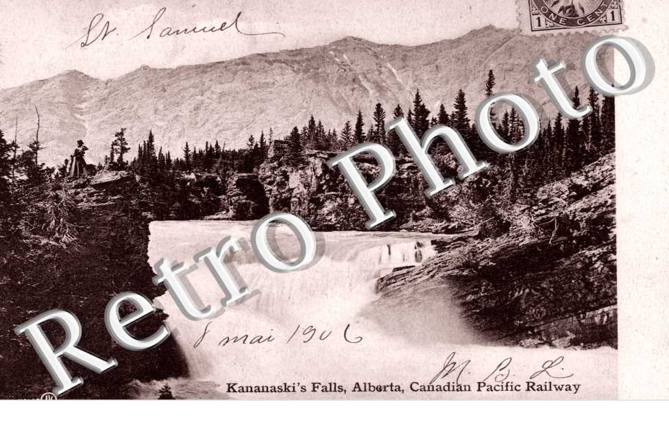 Kannaski's falls, Canadian Pacific Railway