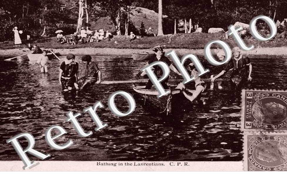 Bathing in the Laurentians