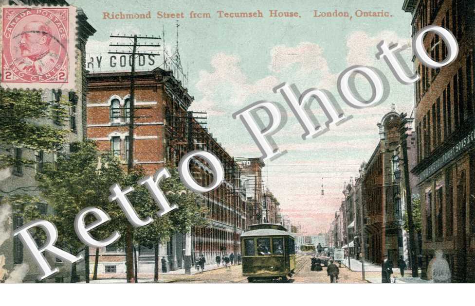 Richmond Street from Tecumseh House