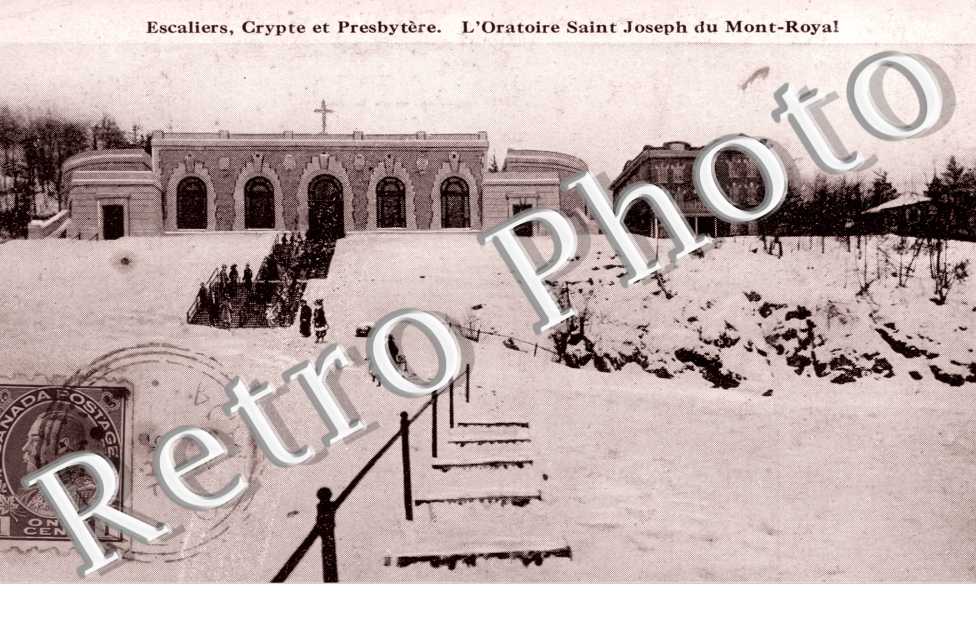 Escaliers, Crypte et Presbytere, l'Oratoire Saint-Joseph du Mont-Royal