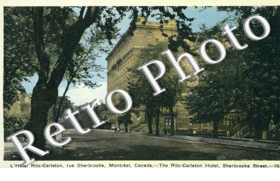 Hotel Ritz-Carleton, Sherbrooke street