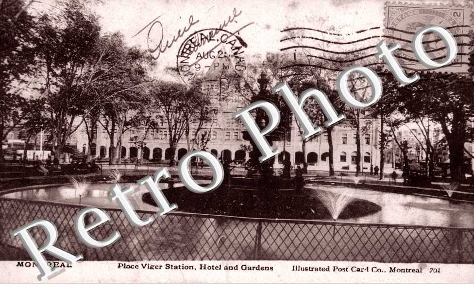 Place Viger Station, Hotel and Gardens