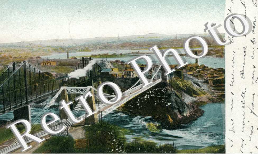 bridge and falls