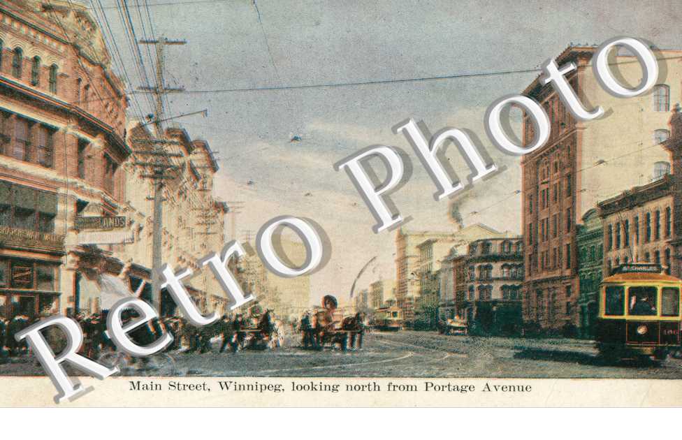 Main Street, looking from Portage Avenue