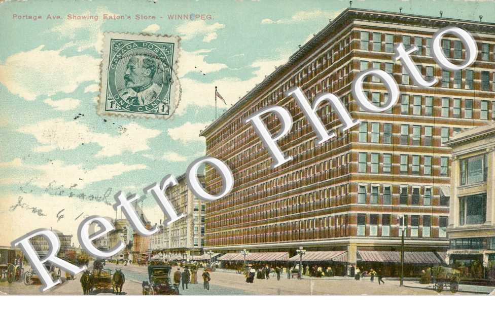 Portage Avenue, Showing Eaton's Store