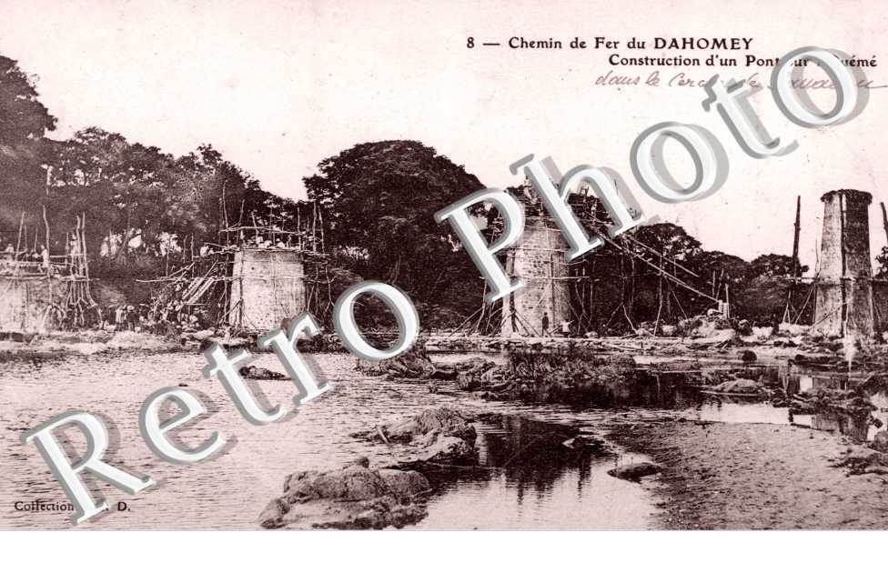 Chemin de Fer du Dahomey, Construction d'un Pont sur l'Oueme