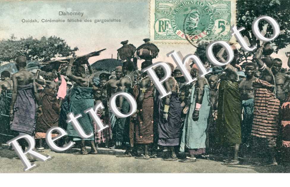 Ceremonie fetiche des gargoulettes
