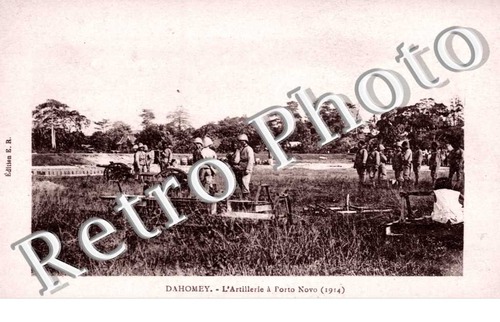 l'Artillerie a Porto-Novo