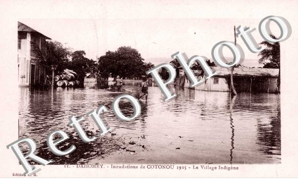 Inondations de Cotonou, le Village Indigene