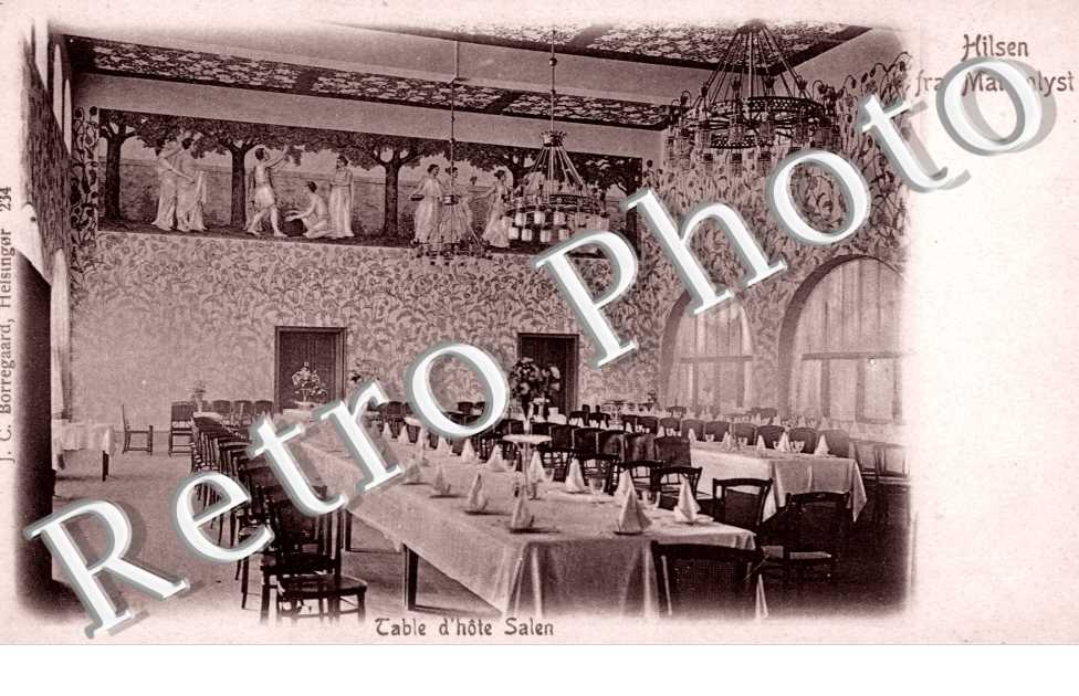 Table d'Hote Salen, Hilsen fra Marienlyst