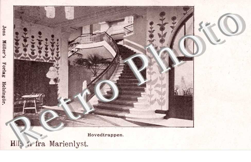 Hovedtrappen, Hilsen fra Marienlyst