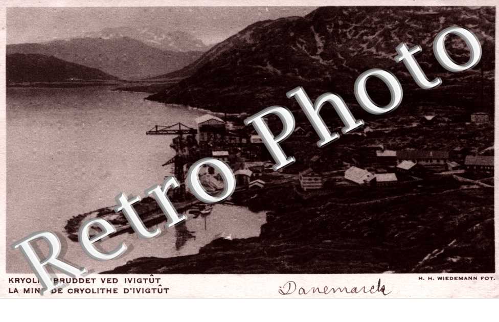 La mine de Cryolithe d'Ivigtut