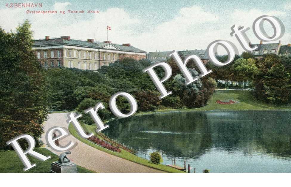 Orstedsparken og Teknisk Skole