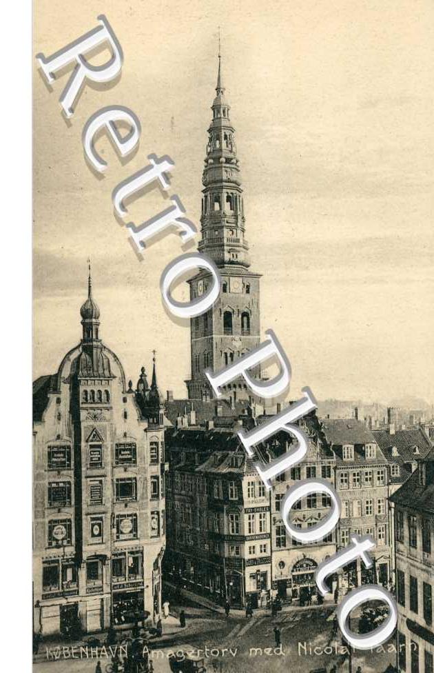 Amagertorv med Nicolai Taarn
