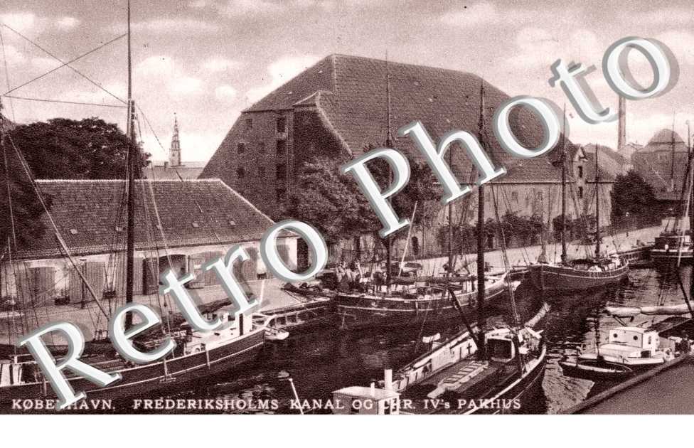Frederiksholms Kanal og Chr. IV's Pakhus
