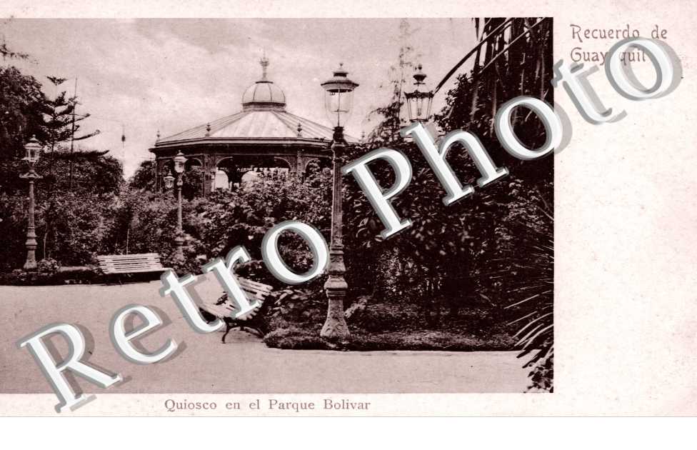 Quiosco en el Parque Bolivar