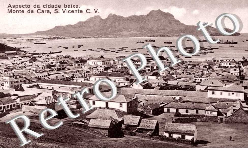 Aspecto da cidade baixa, Monte da Cara