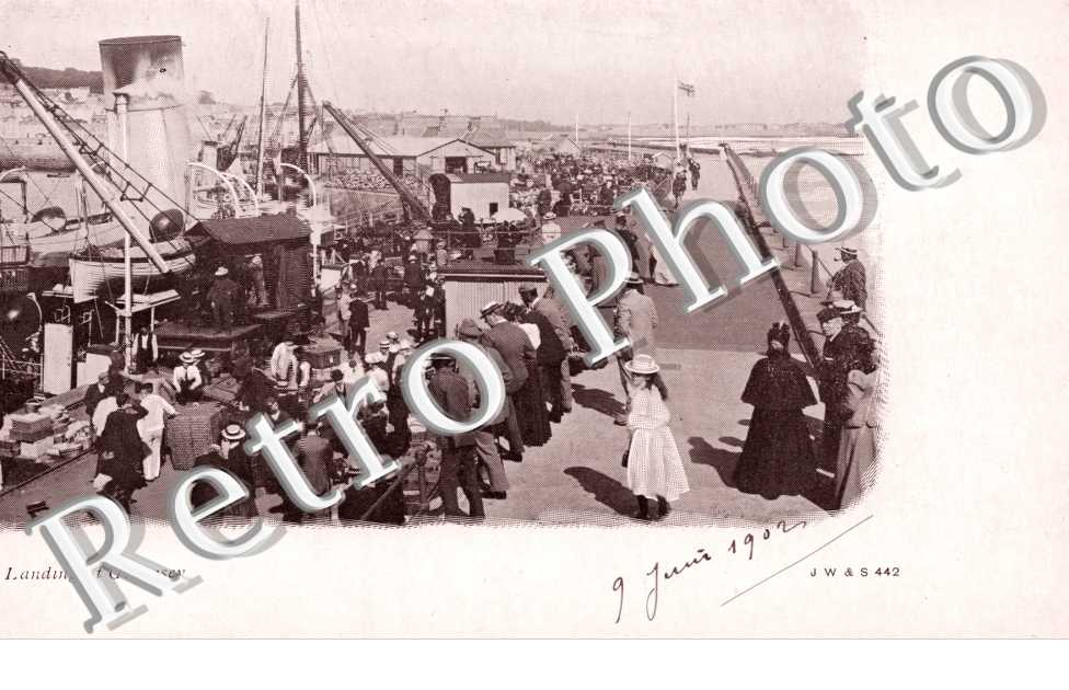 Landing at Guernsey