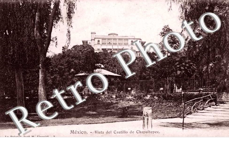 Vista del castillo de Chapultepec