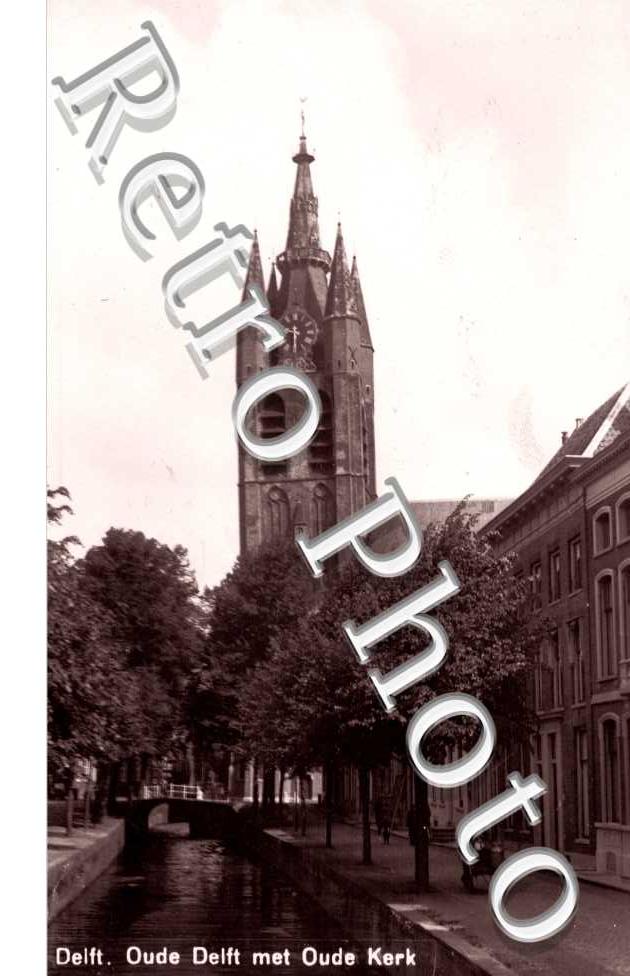Oude Delft met Oude Kerk