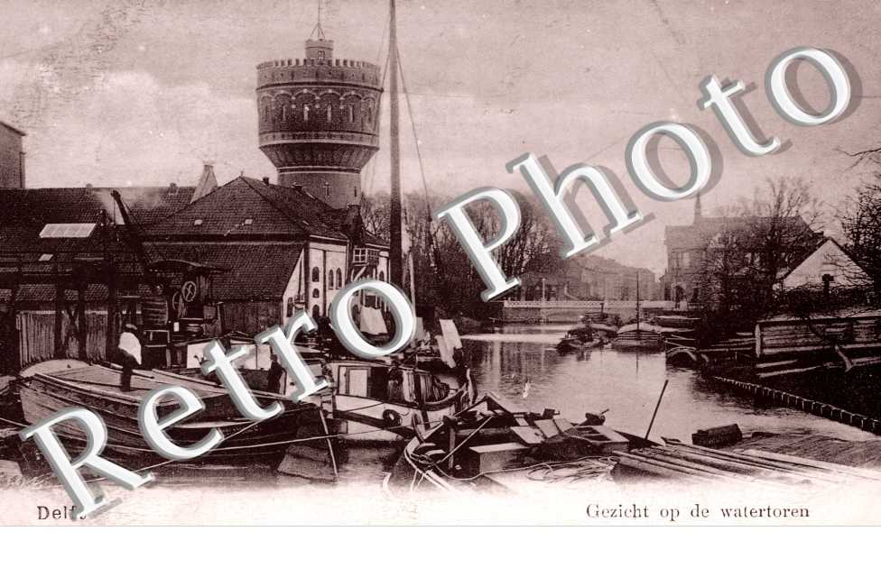 gezicht op de watertoren