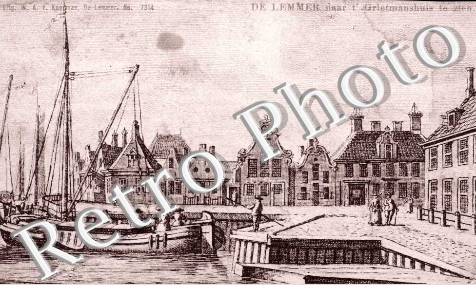 De Lemmer naar t'Grietmanshuie te zien