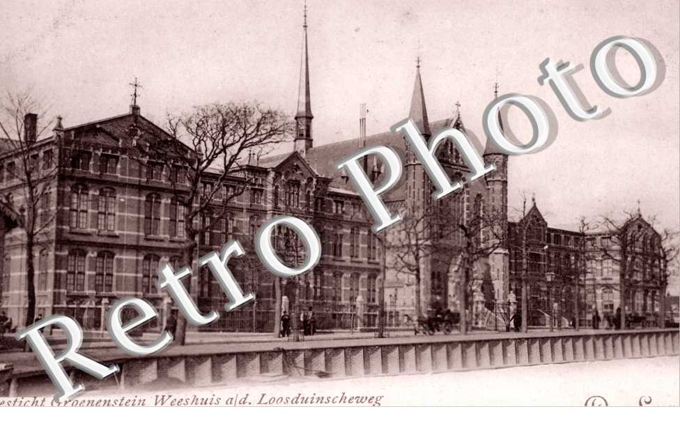 Gesticht Groensenstein Weenhuis a d Loosduinscheweg. Fondation de l'orphelinat
