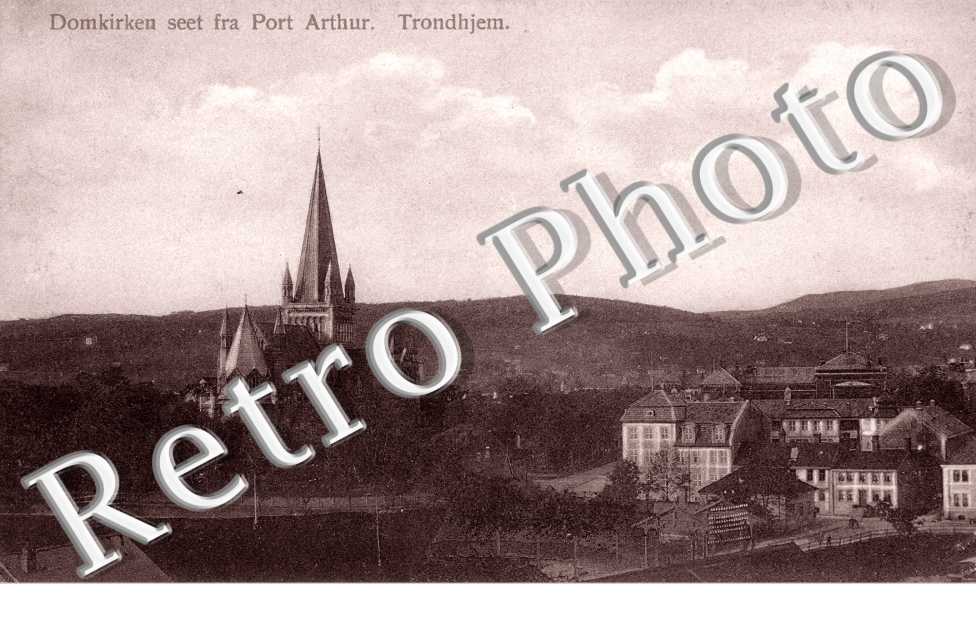 Domkirken seet fra Port Arthur