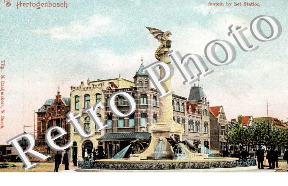 fontein by het station