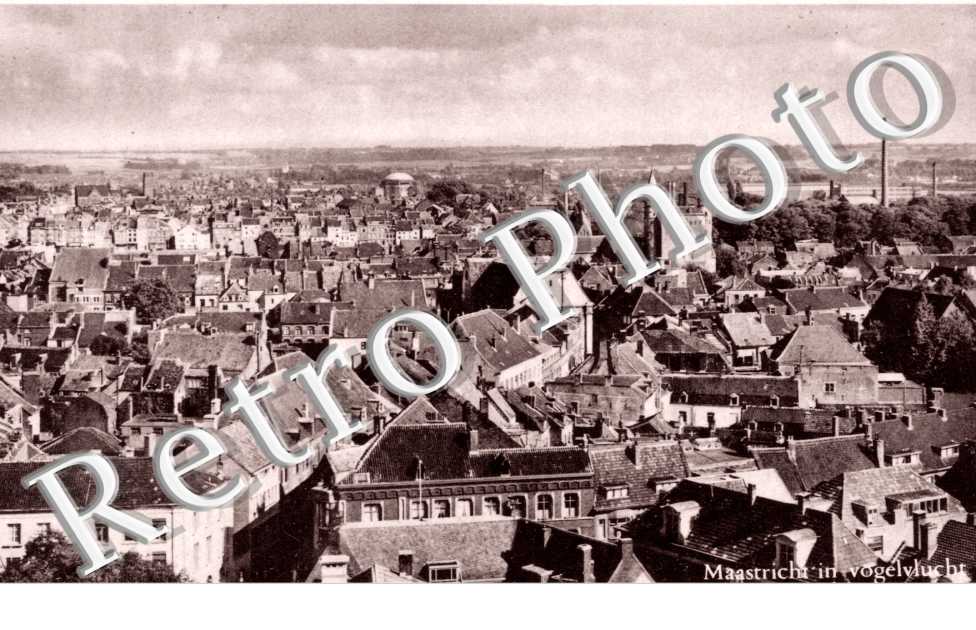 Maastricht in vogelvlucht. Vue generale