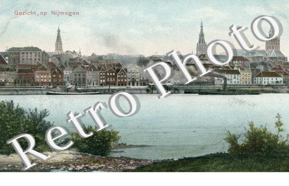 Gezicht op nijmegen