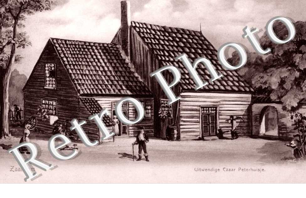 Uitwendige Czaar  Peterhiosje - dessin