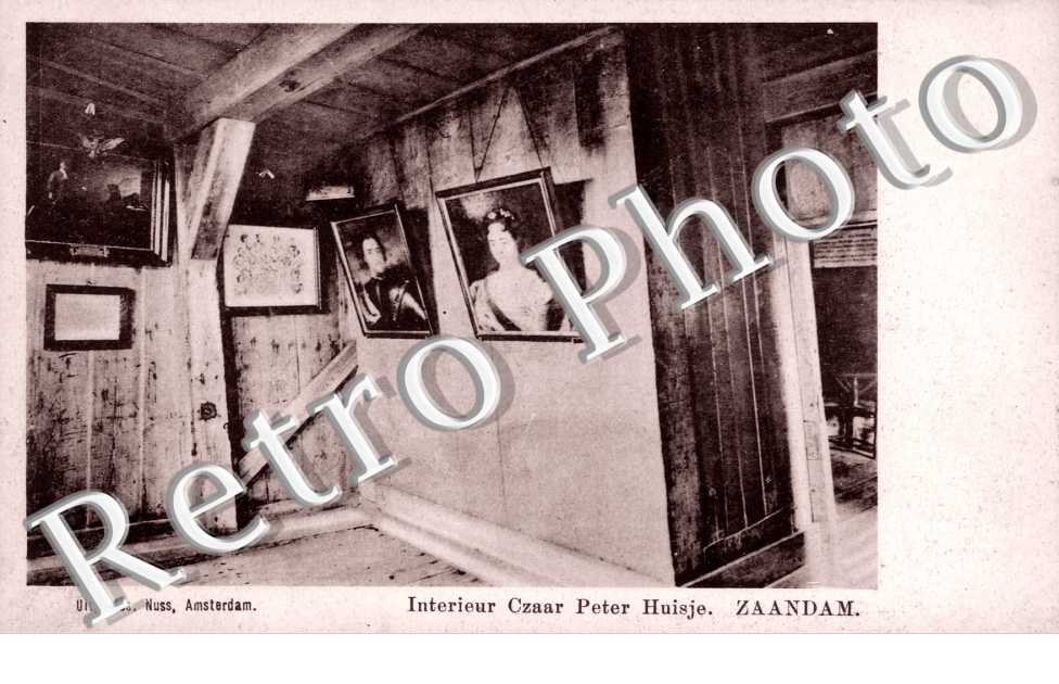 Interieur Czaar Peter Huisje