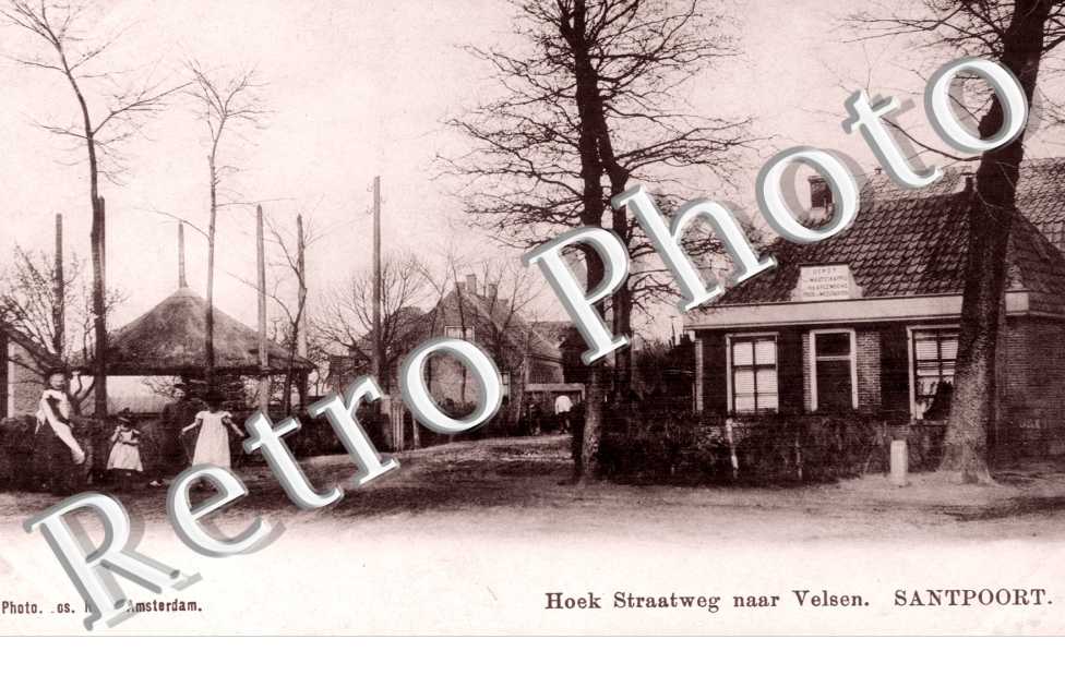 Hoek Straatweg naar Velsen