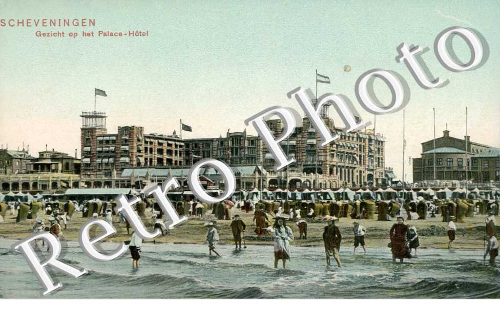 Gezicht op het Palace Hotel