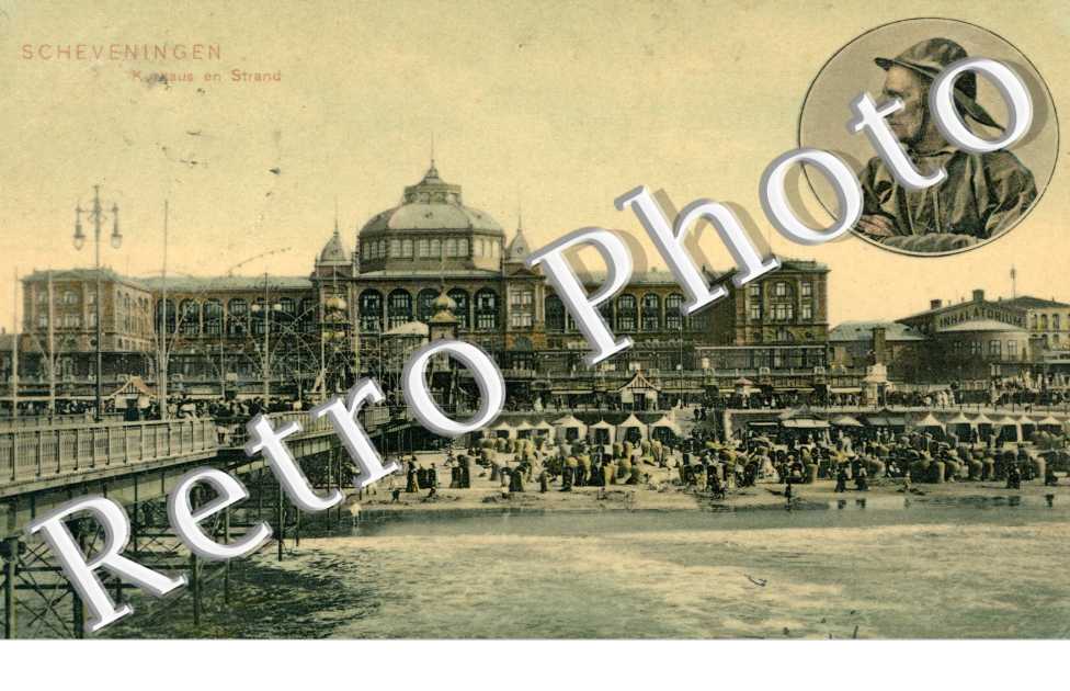Kurhaus en Strand