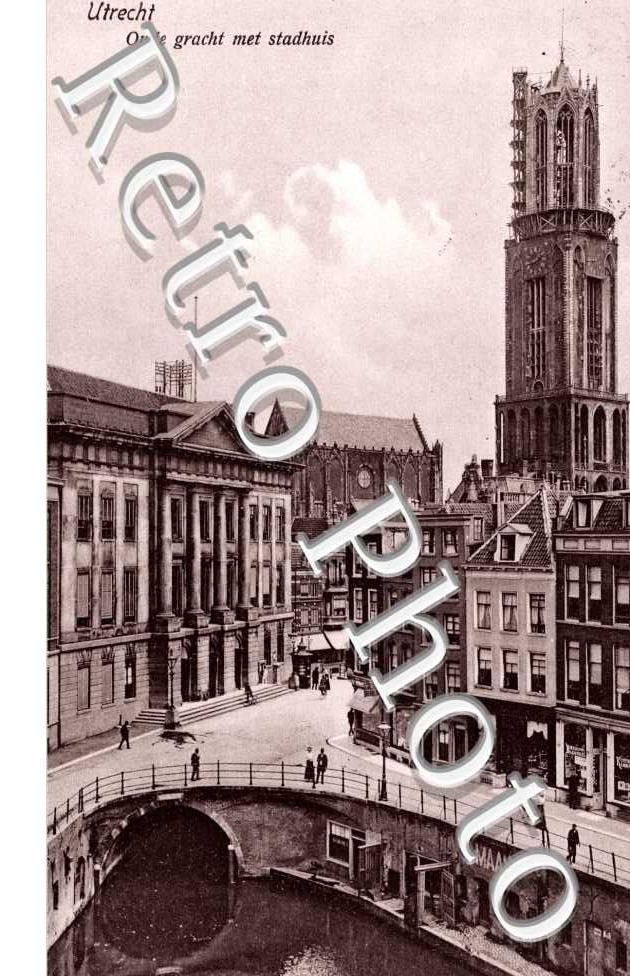Oude Gracht met Stadhuis