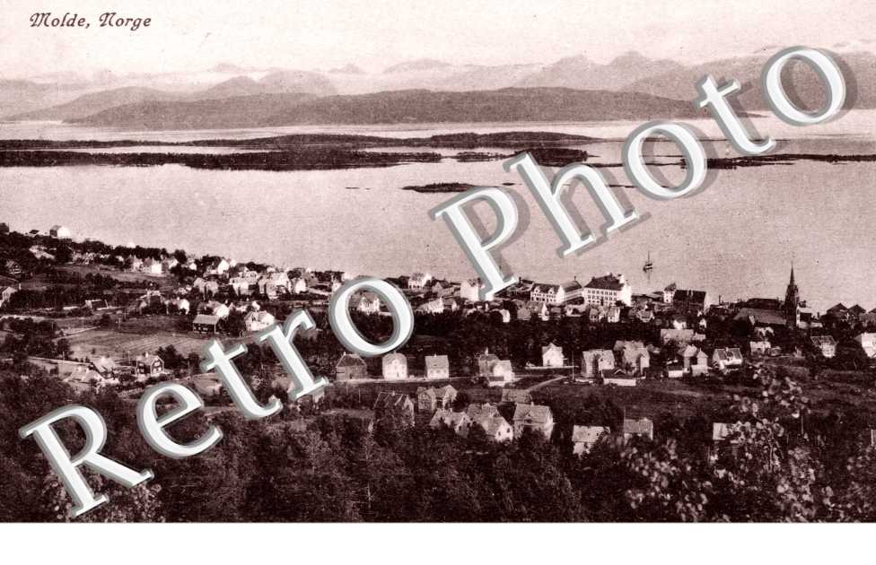 Molde, Norge, Vue Panoramique