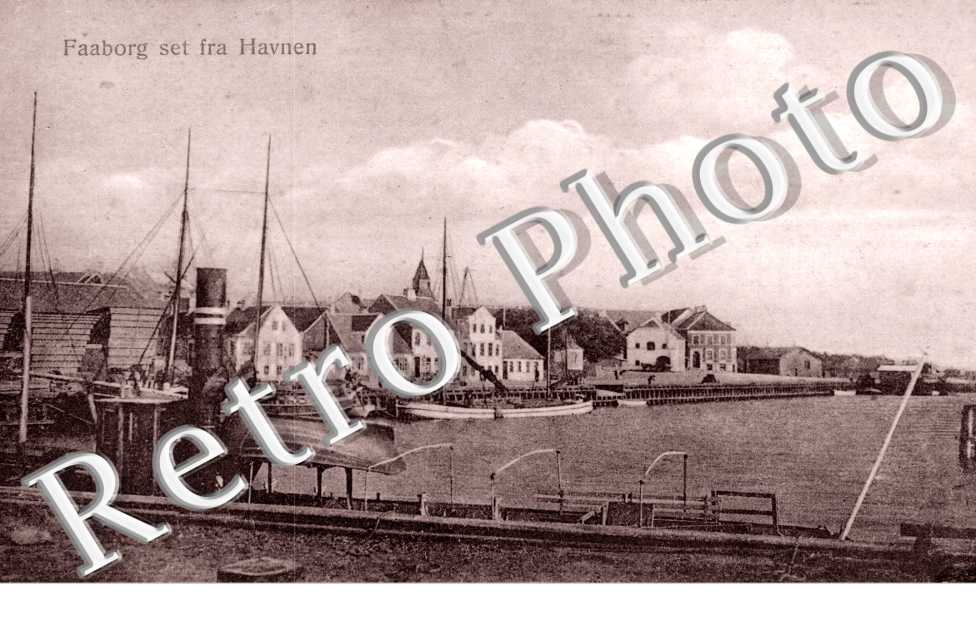 Faaborg set fra Havnen
