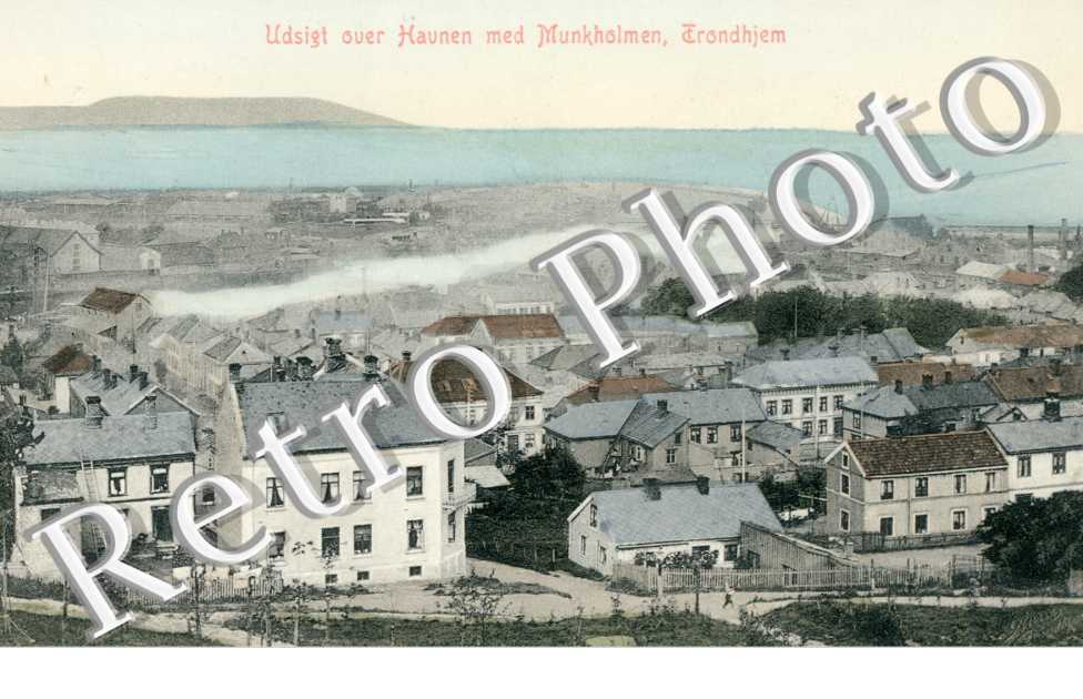 Udsight over Haunen med Munkholmen