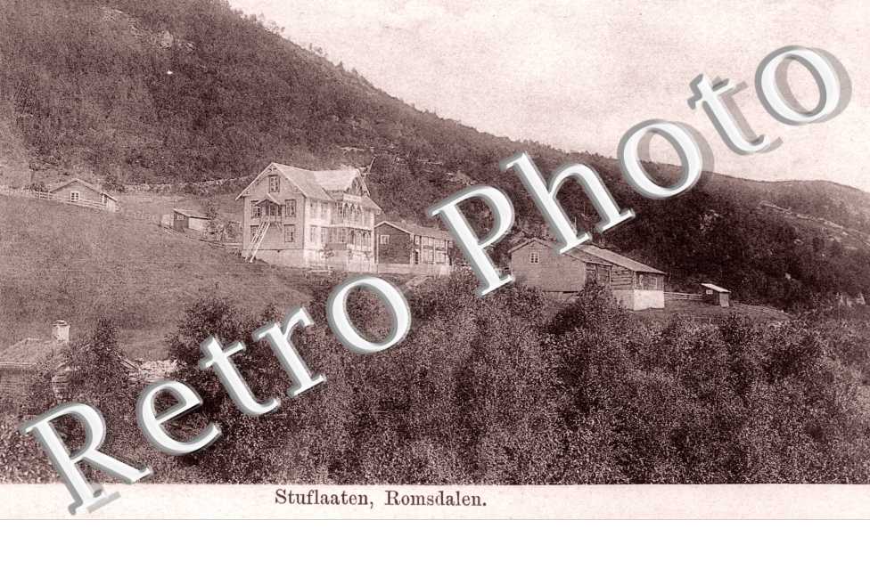Stuflaaten, Romsdalen, Vue Panoramique