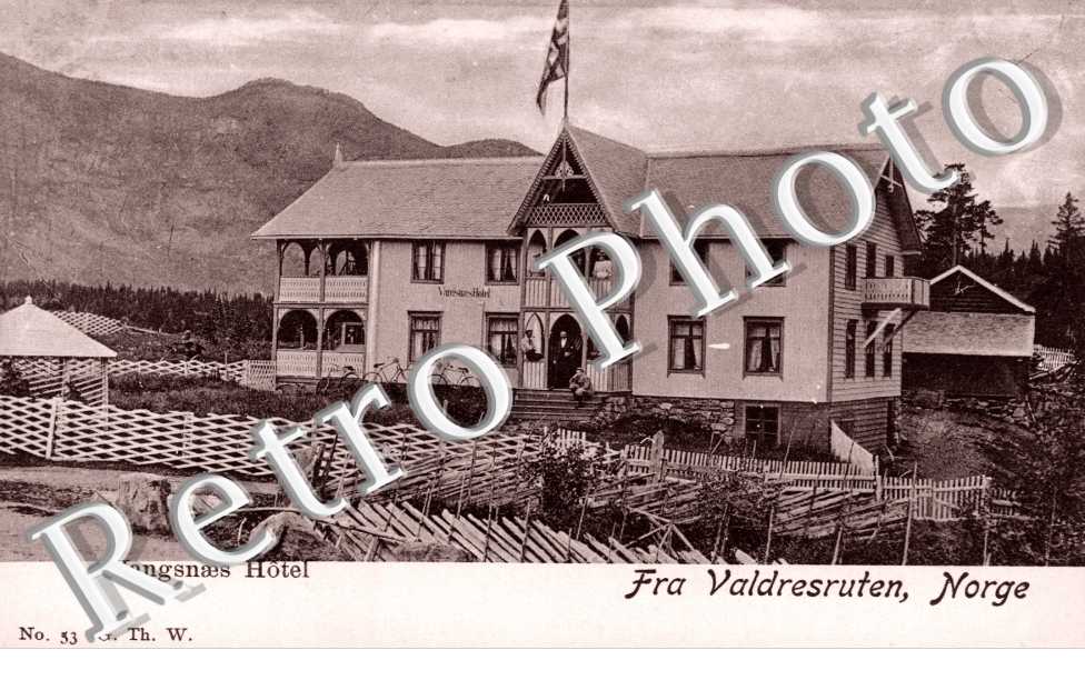 Vangsnaes Hotel, Fra Valdresruten Norge