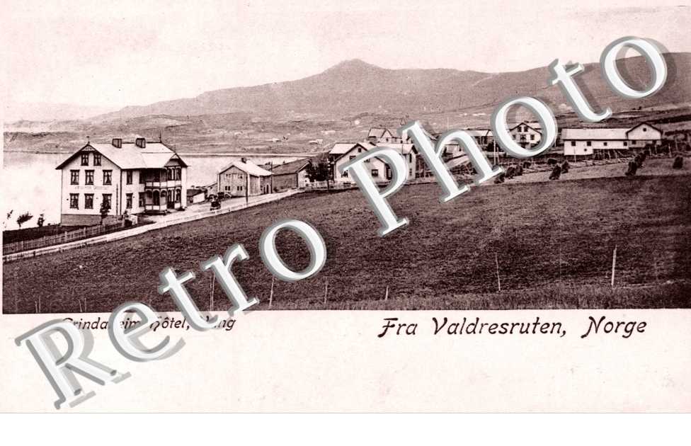 Grindaheim Hotel, Vang, Fra Vandresruten, Norge