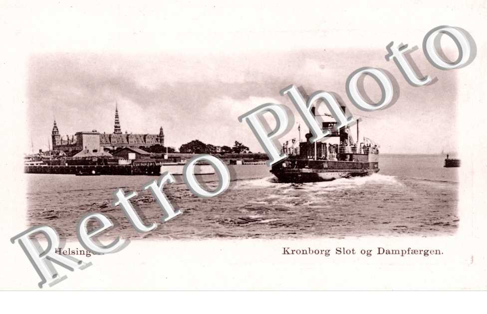 Kronborg Slot og Dampfaergen