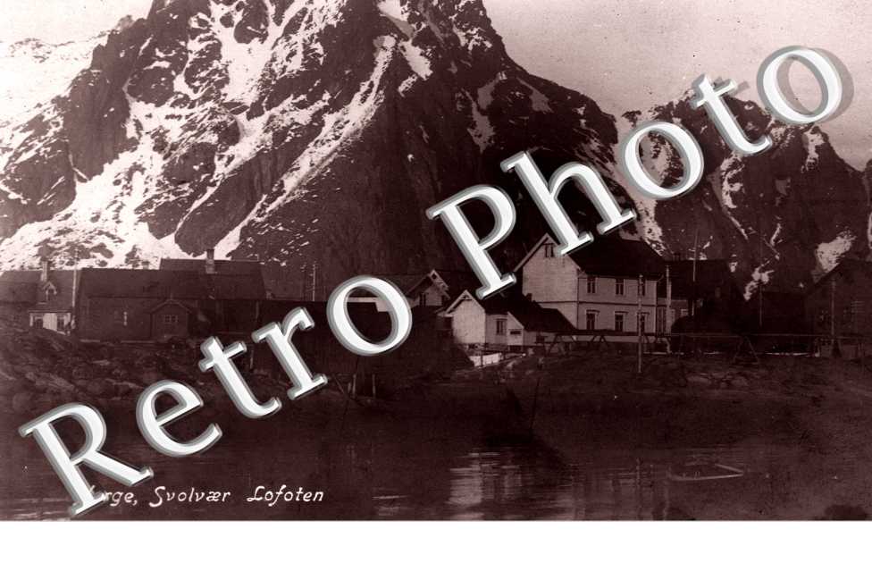 Norge, Svolvaer Lofoten