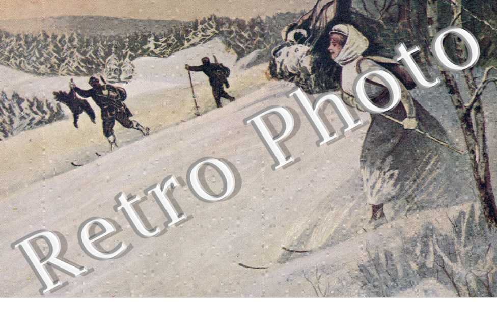 Une skieuse
