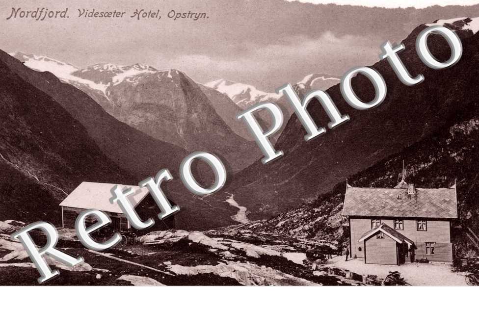 Nordfjord, Videsoeter Hotel, Opstryn