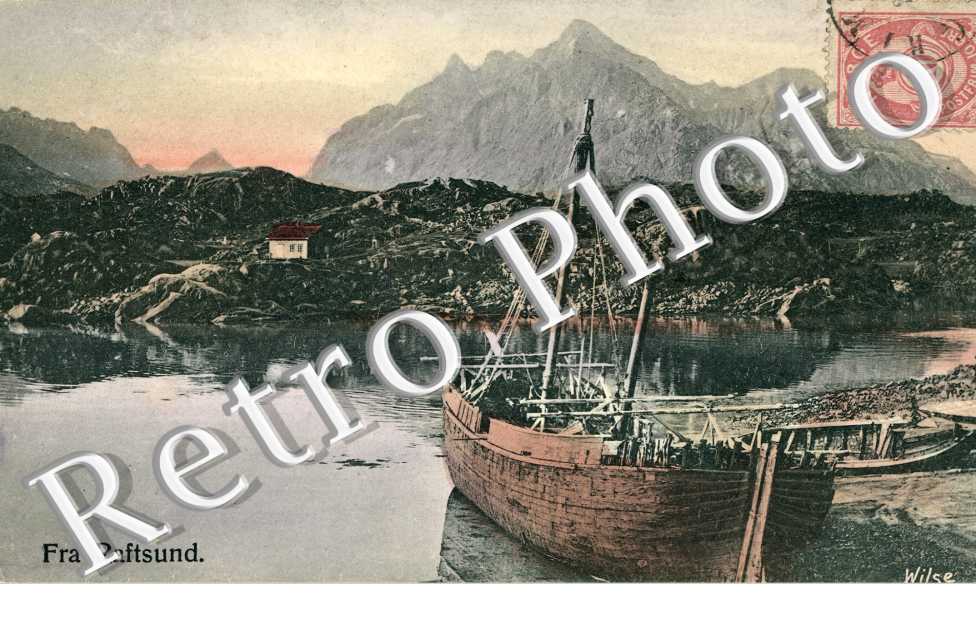 Fra Raftsund et un bateau